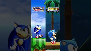 Looking Up Animation Sonic 4 vs Superstars shorts sonic [upl. by Kluge]