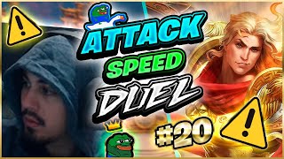 ACHILLES LO NERFEARON  Julio  ☄️ DUEL FULL ATTACK SPEED 20 🍃 [upl. by Rosina339]