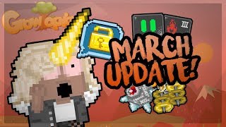 Growtopia  MARCH UPDATE How to use Cyblocks  Growmoji bug  New text colors [upl. by Ilaire]