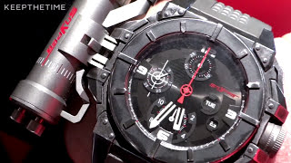 Confronting the Watchmaker Snyper One laser watch featured in the Deepwater Horizon movie [upl. by Acinnor]