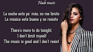 Selena Gomez  Buscando Amor English Translation Lyrics  Letra [upl. by Akirej179]