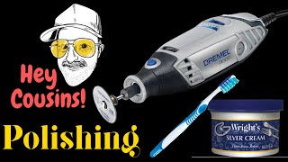 How To Polish Items Using A Dremel Tool [upl. by Armillda750]