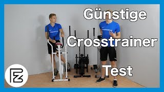 Günstige Crosstrainer im Test  Ellipsentrainer der untere Preisklasse [upl. by Adnorrahs]