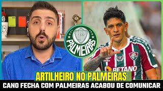 APÃ“S VEXAME DO FLUMINENSE NO MUNDIAL CANO FECHA COM PALMEIRAS NOTICIAS DO PALMEIRAS [upl. by Neyu]