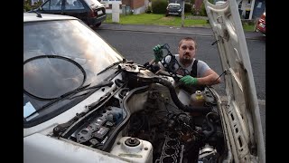 Sa prend 2heurs a faire un joint de culasse sur un moteur RENAULT [upl. by Artinahs]