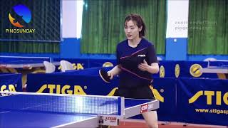 How to return spin serve in table tennis like a pro [upl. by Yelyr682]