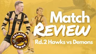 Round 2 Review  Hawthorn vs Melbourne Livestream  Talking Hawks [upl. by Nelyaw433]