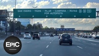 Autopista Panamericana  Buenos Aires Argentina HD [upl. by Eidolem]