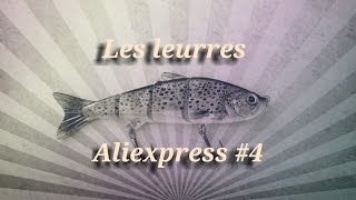 Leurres Aliexpress 4 [upl. by Krongold]