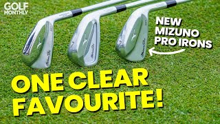 ONE CLEAR FAVOURITE MIZUNO PRO IRONS REVIEW [upl. by Noskcaj]