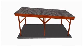 How to make a carport [upl. by Scibert]