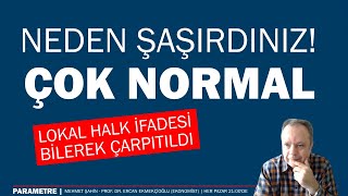 Neden şaşırdınız Çok normal  Parametre [upl. by Aidile]