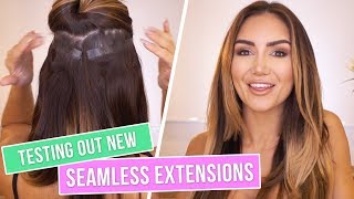 WHAT ARE SEAMLESS HAIR EXTENSIONS A HOWTO GUIDE [upl. by Abba526]