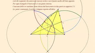 Baricentro di un triangolo [upl. by Wycoff190]