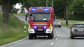 HLF der FF Bad Oeynhausen Löschgruppe Werste [upl. by Yrrehs]