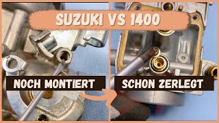 Vergaser Suzuki VS1400 Intruder zerlegen Intruder Schritt für Schritt vom Vergaseronkel [upl. by Ablasor]