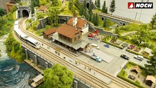 Gesamtfilm NOCH BastelWorkshop Aufbau des Neuheitendioramas 2018 [upl. by Mikihisa]