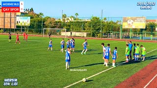 HEDEFİ TÜRKİYE ŞAMPİYONLUĞU OLAN AKDENİZ BLD SPOR ÇAY SPORU FARKLI GEÇTİKAYIPSIZ İLERLİYOR Futbol [upl. by Luhem]