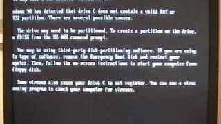 How to Format and Reinstall Windows 98 [upl. by Mendel]