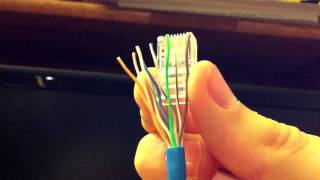 How to FixTerminate Ethernet Cables Connectors [upl. by Ailema451]