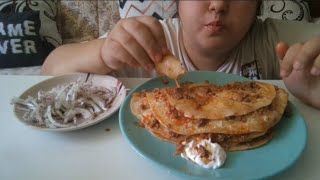 ASMR YAĞLAMA  KAYSERİ YAĞLAMASI  TURKISH FOOD  TÜRKÇE ASMR  EATIN SOUNDS  NO TALKING [upl. by Baird]