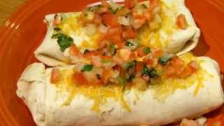 How to make Chicken Burritos  Easy Chicken Burrito Recipe [upl. by Nedearb]