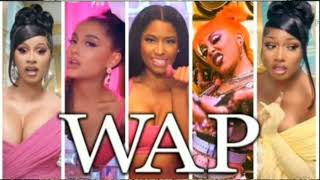 Wap Remix ft Nicki Minaj  Cardi B  Megan Thee Stallion Ariana Grande Doja cat Mushup Remix [upl. by Arel]