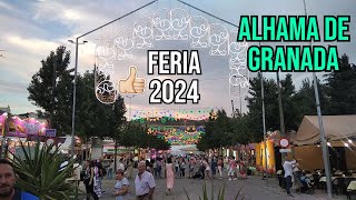 Fiestas de Alhama de Granada 2024 Atracciones [upl. by Meara]