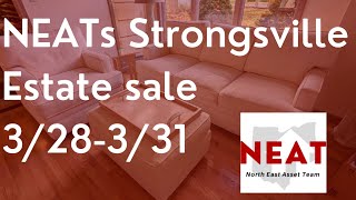 NEATs Amazing Strongsville Estate Sale [upl. by Elatnahc]