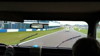 Citroen H van Drag race at Donington racing circuit [upl. by Jarlathus]