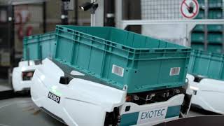 Skypod System by EXOTEC  Logistics Automation  Shuttles  LAC Conveyors amp Automation [upl. by Omero]