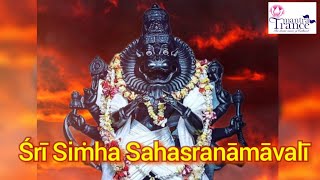 Sri Simha Sahasranamavali  1000 Powerful Names of Lord Narasimha [upl. by Vish]