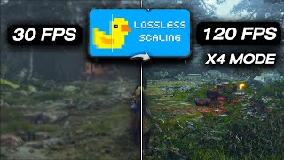 เเจก Lossless Scaling ตัวช่วยเพิ่ม FPS เวอร์ชั่นใหม่ 211 โหมด X4 ลื่นหัวเเตกก ❗❗ [upl. by Manly769]