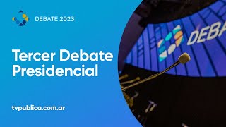 Tercer Debate Presidencial 2023 [upl. by Hanahsuar]