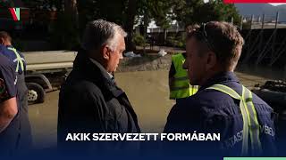 Orbán Viktor Nagymaroson mobilgáttal védekezünk [upl. by Mason]