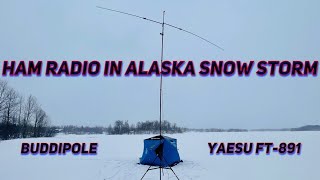 HAM RADIO IN ALASKA SNOW STORM [upl. by Assenov770]