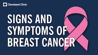 Warning Signs of Breast Cancer [upl. by Aicssej152]