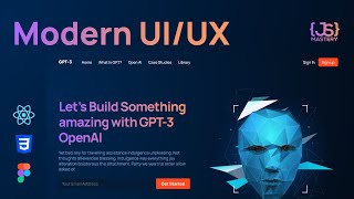 Build and Deploy a Fully Responsive Modern UIUX Website in React JS [upl. by Cadmann]