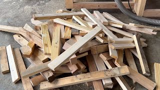 Innovative Woodworking Projects Using Scrap Wood and Pallets Top Recycled Woodworking Ideas [upl. by Anivlac]