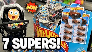 I Found 7 Hot Wheels SUPER Treasure Hunts [upl. by Donal532]