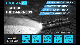 Lumintop Tool AA 20 EDC flashlight [upl. by Stegman]