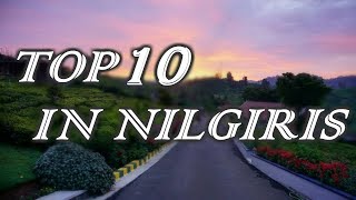 Top 10 Tourist Places In Nilgiris District  Ooty  TamilNadu [upl. by Eicam]