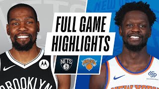 NETS at KNICKS  FULL GAME HIGHLIGHTS  January 13 2021 [upl. by Debarath]