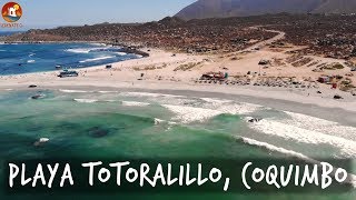 Playa Totoralillo Coquimbo al sur de La Serena Chile [upl. by Willy270]