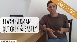 How to Learn German Quickly and Easily  5 Tips to Speak German in No Time [upl. by Suivatnad107]