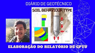 Interpretação da sondagem CPTu  Piezocone [upl. by Nodnrb64]