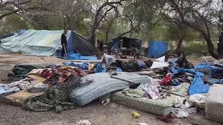 Reality of life for migrants on Mexico US border [upl. by Leonerd]