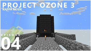 Project Ozone 3 Kappa Mode  ORE DOUBLING E04 Modded Minecraft Sky Block [upl. by Michey]