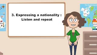 Cours danglais  Les pays anglophones et adjectifs de nationalités [upl. by Sew]