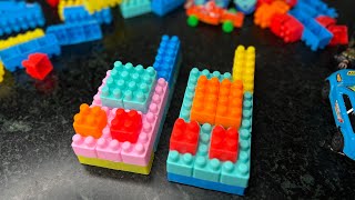 DIY Satisfying Walkie Talkie ASMR Building Blocks buildingblocks asmr asmrsounds [upl. by Cutler]